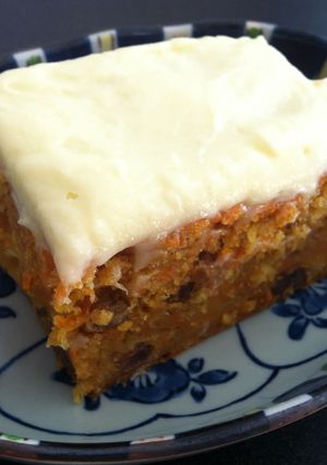 A picture of My Legendary Carrot Cake.