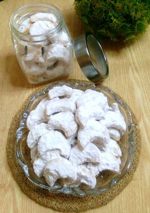 Foto resep Kue salju kacang mede