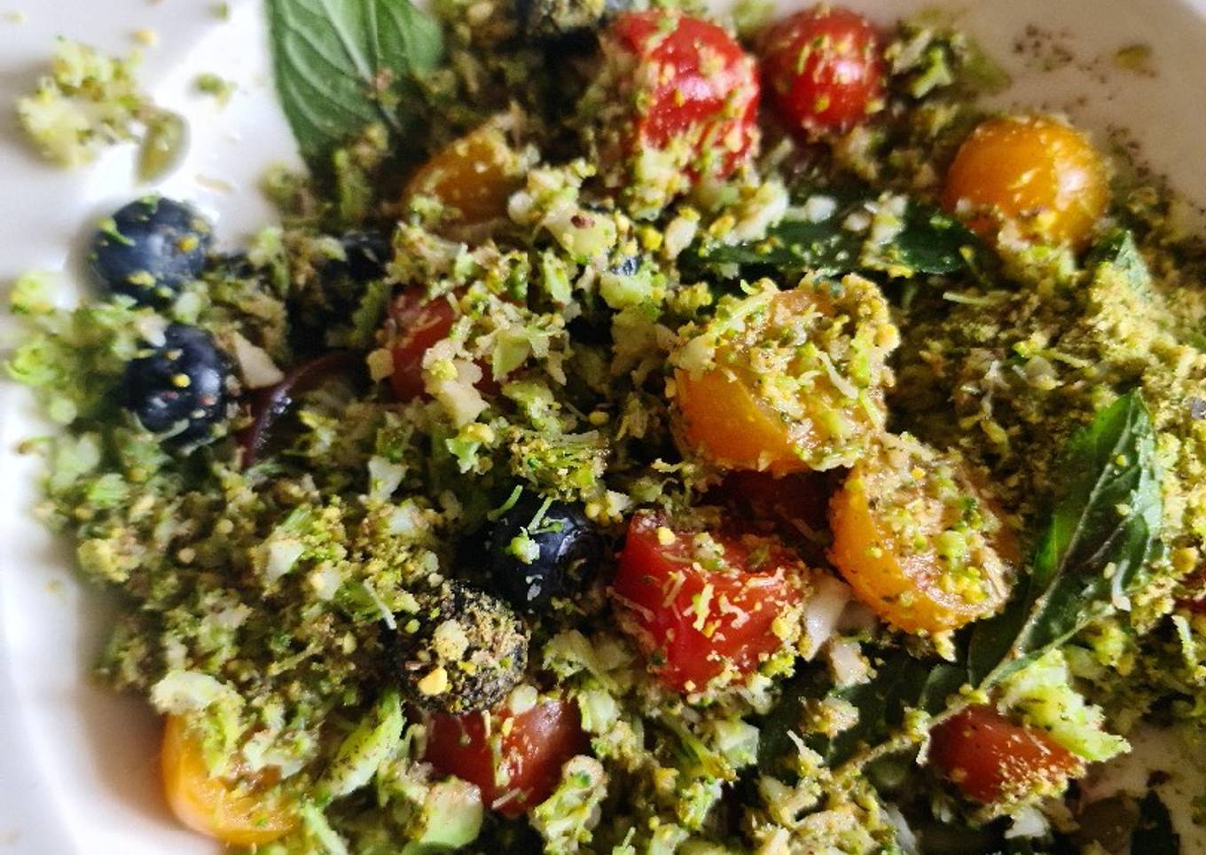 Tablero de brócoli