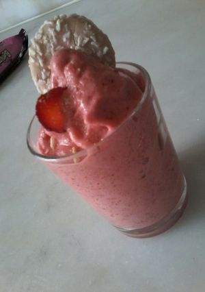 صورة لوصفة بوظة بالفريز