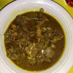 Desi mutton curry A picture of Desi mutton curry.