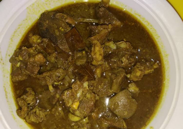 Desi mutton curry