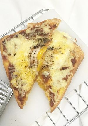 Foto resep Roti bakar telur keju