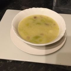 A picture of My leek & potato soup.