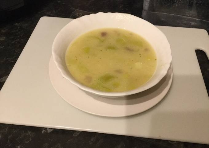 Easiest Way to Prepare Perfect My leek & potato soup