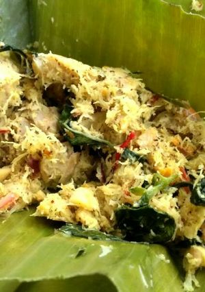 Foto resep botok kemangi 🌿
