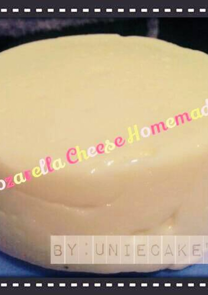 Foto resep Mozarella Cheese Homemade. (Kawe Super!) ^_^