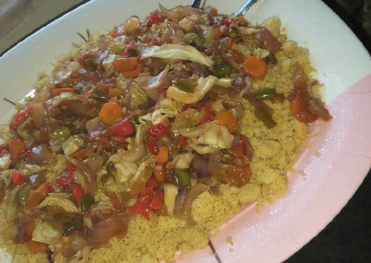 How to Make Ultimate Couscous da vegetable souce