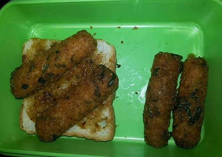 Leftover rice Cutlet