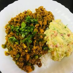 A picture of Japanese Dry Curry.
