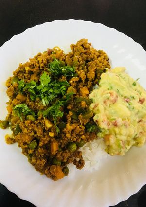 A picture of Japanese Dry Curry.