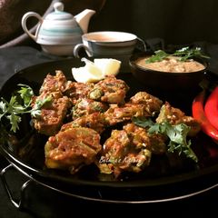 Baked Chili Pepper Pakora A picture of Baked Chili Pepper Pakora.
