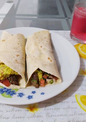Una foto de Burritos de carne