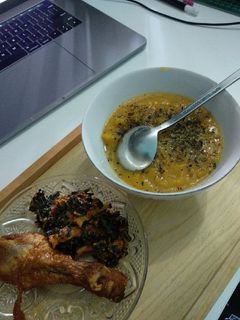 Foto resep Pumpkin Soup (No Mixer)