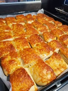 Szögletes pogácsa recept fotója