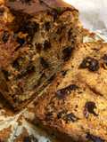 Delicious 🍌 Banana Raisin Dark Chocolate Cake