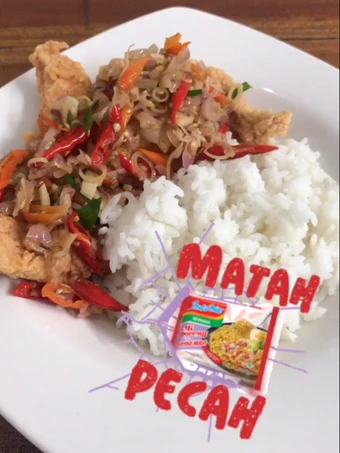 Cara Mudah Membuat Resep Ayam crispy sambal matah yang Bisa Manjain Lidah Anti Ribet, Bikin Ngiler