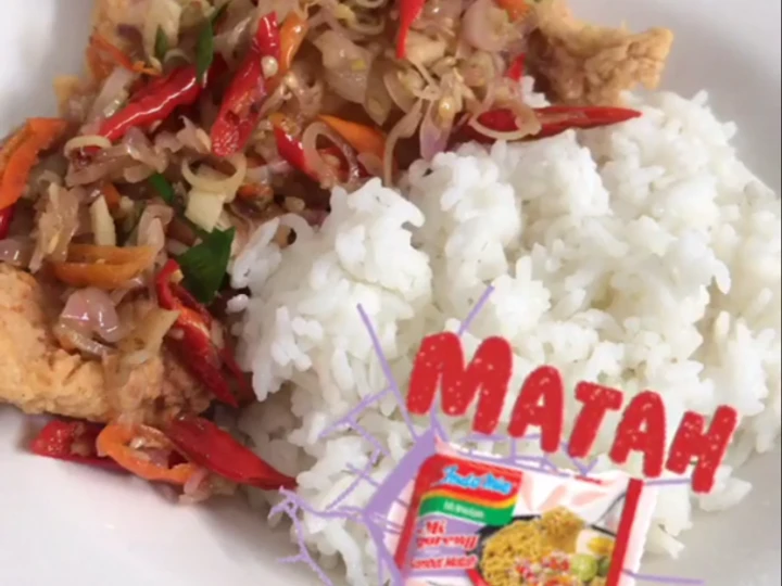 Cara Mudah Membuat Resep Ayam crispy sambal matah yang Bisa Manjain Lidah Anti Ribet, Bikin Ngiler