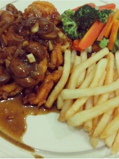 Foto resep Steak Cumi Saus Teriyaki