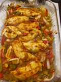 Easy Oven Baked Chicken Fajitas