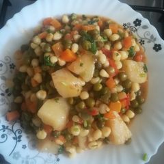 A picture of Peas githeri.