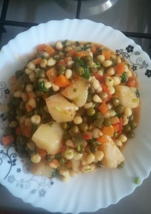 A picture of Peas githeri.