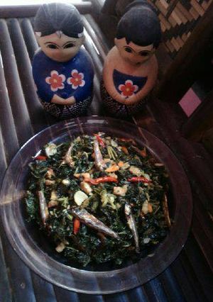 Foto resep Oseng Godong kates (oseng daun pepaya)