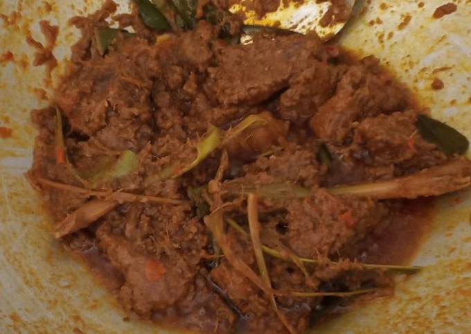 Rendang daging