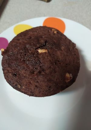 Una foto de Bollito de plátano al microondas
