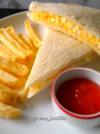 Langkah Mudah untuk Membuat Resep 25. Egg Sandwich (Tamago Sando) yang Menggugah Selera Anti Ribet, Uenak Banget