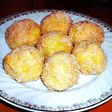 Bolitas de patatas con ciruelas- merienda