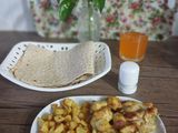 🌼خوراک مرغ و سیب‌زمینی🌼
