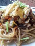 Fideos🍝 fritos🍳