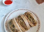 Gambar zucchini daging tumis