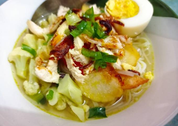 Soto ayam mix sayuran