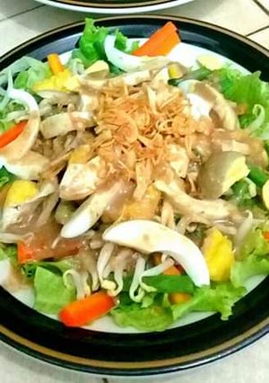 Foto resep Gado gado sayur sederhana