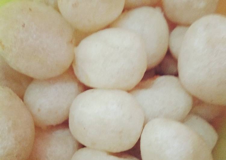 Resep Cimol renyah garing, Enak