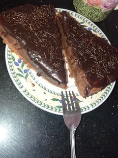صورة لوصفة كيكة بالشوكولاته 🍯❤️🥀🧸