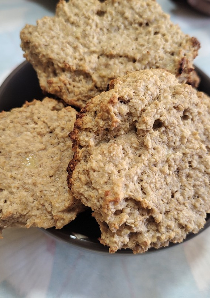 Una foto de Galletitas de avena y banana