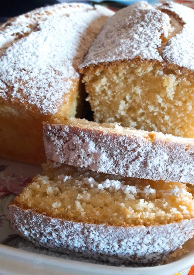 Una foto de Budín de limón súper fácil