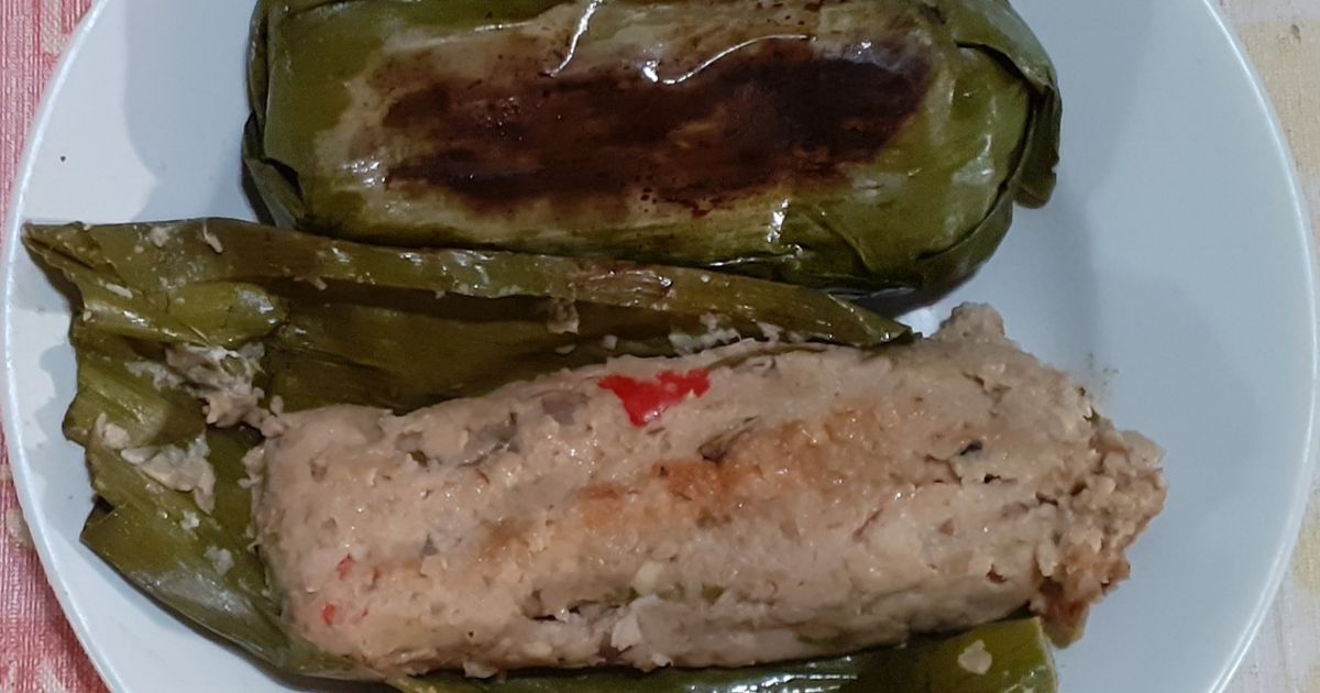 Pepes Tempe Ulek Rasa Kencur