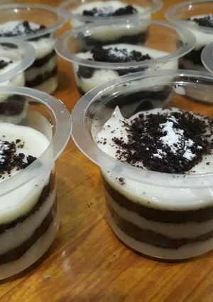 Foto resep Cheesecake lumer oreo simple 😍