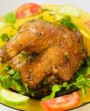 Đùi vịt chiên hương trà