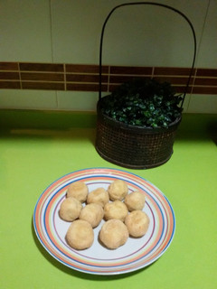 Una foto de Bolitas de pollo con thermomix