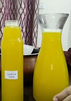 A picture of Raw Mango Squash.