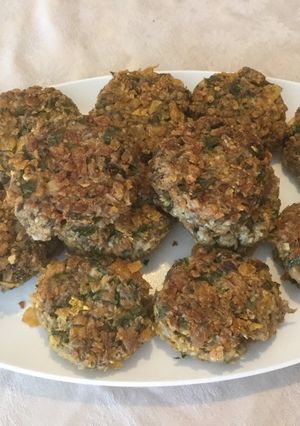 Una foto de Croquetas de caballa enlatada