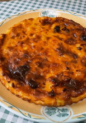 Une photo de Flan Sans Pâte aux Fruits Exotiques et Vanille