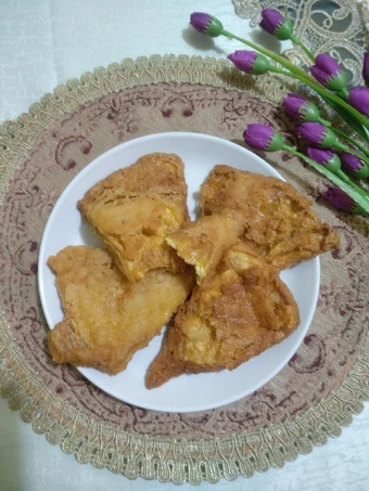 Cara Mudah Menyiapkan Resep Telur dadar tahu putih (versi chrispy) yang Lezat Sekali Anti Ribet, Lezat Sekali