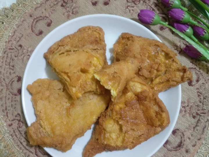 Cara Mudah Menyiapkan Resep Telur dadar tahu putih (versi chrispy) yang Lezat Sekali Anti Ribet, Lezat Sekali