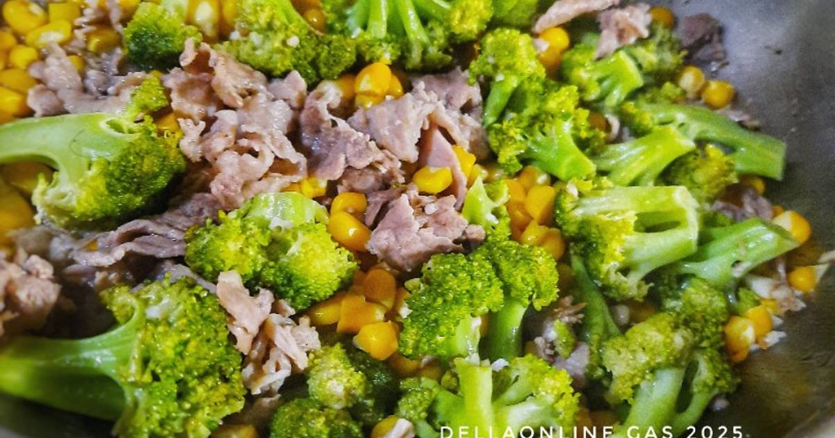 Resep Brokoli Sweet Corn Beef (2) Dengan Bahan Sederhana